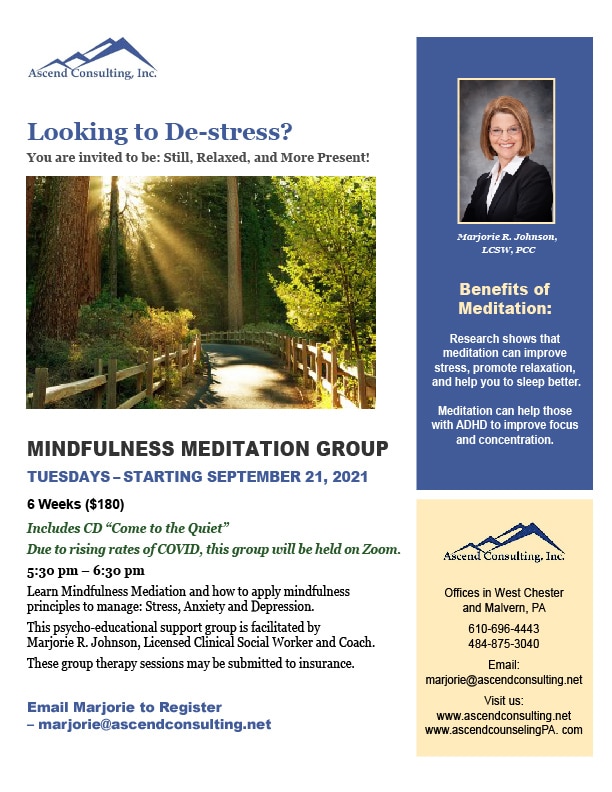 Executive Coach Mindfulness Meditation